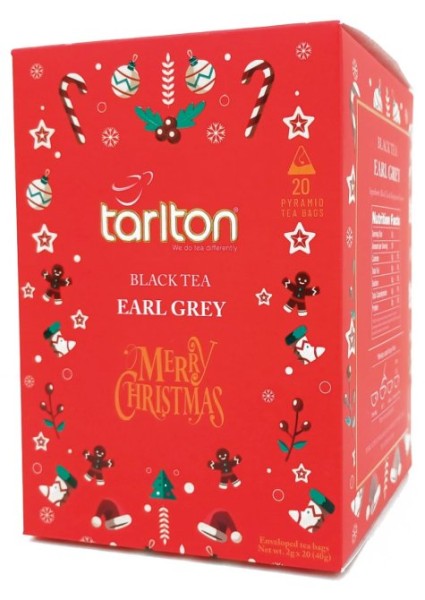 TARLTON Merry Christmas Earl Grey 20x2g