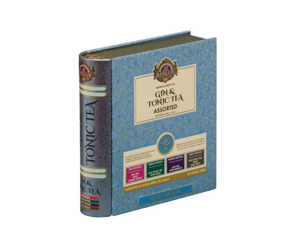 BASILUR Gin & Tonic Tea Blue Book Gastro -Teebeutel 32x1,5g