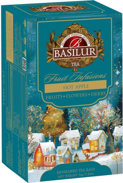 BASILUR Christmas Fruit Hot Apple 20x1,8g