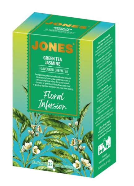 JONES Green Jasmine 25x2g