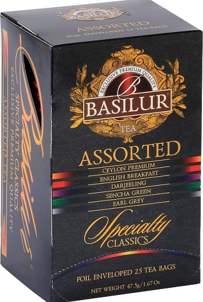 BASILUR Spezialty Classic Assorted gastro - Beutel 20x2g, 5x1,5g