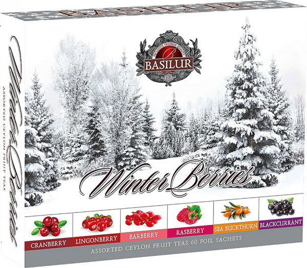 BASILUR Winterbeeren 60 Gastro-Beutel