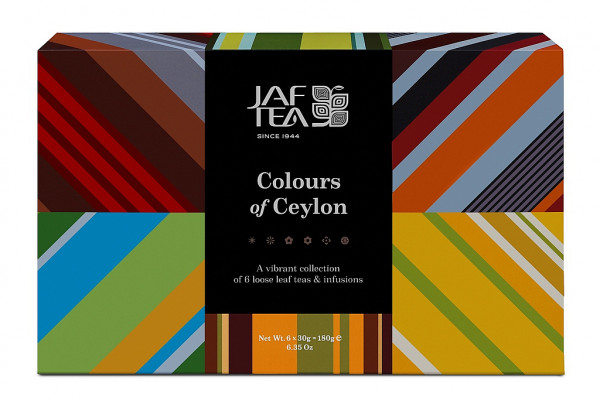 Jaf Tea Box Colors of Ceylon MHD 09.2024