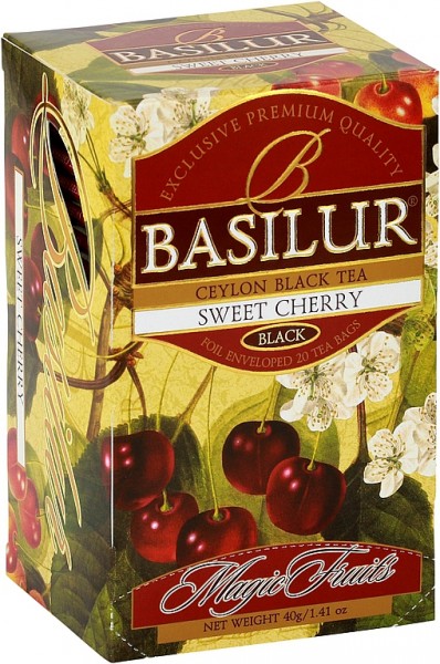 Basilur Tea Magic Fruits Sweet Cherry (20 Beutel)