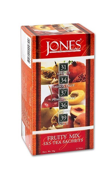 JONES Black Fruity Mix 5x5x2g