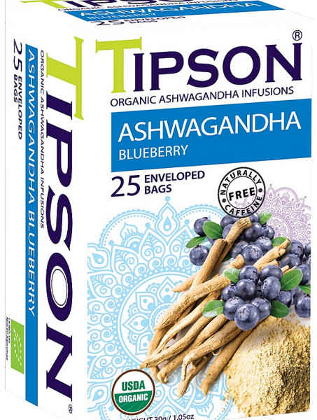 Tipson Tea BIO Ashwagandha Blueberry