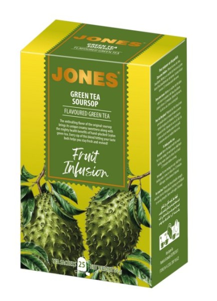 JONES Green Tea Soursop 25x2g