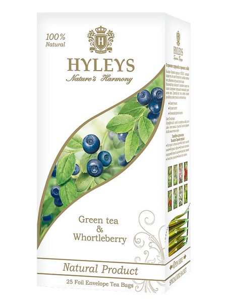 HYLEYS Nature's Harmony Green Whortleberry 25x1,5g