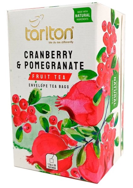 TARLTON Frucht Cranberry & Granatapfel 20x1,5g