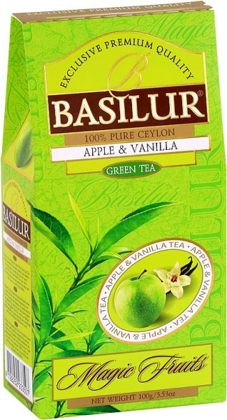 Basilur Tea Magic Fruits Apple & Vanilla (Karton)